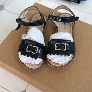 Mayoral patent Navy Sandal